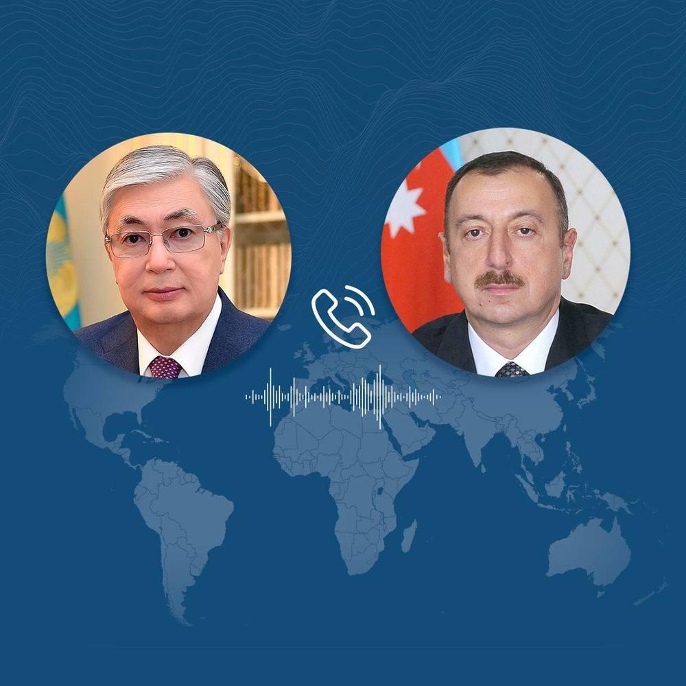 Токаев поздравил президента Азербайджана с днем рождения 