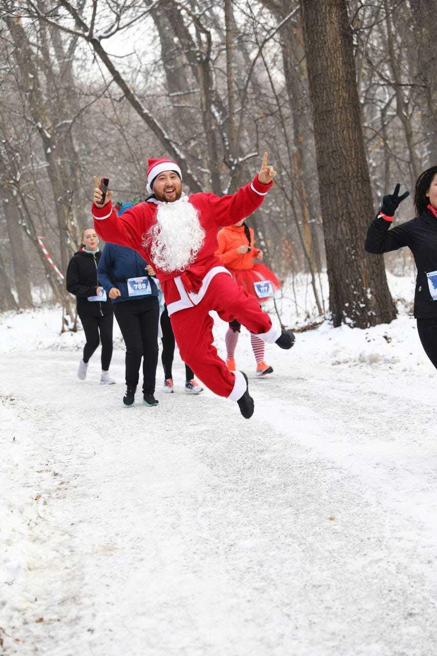 Алматинцы 1 января пробегут традиционный праздничный марафон. Фото: Управление спорта Алматы