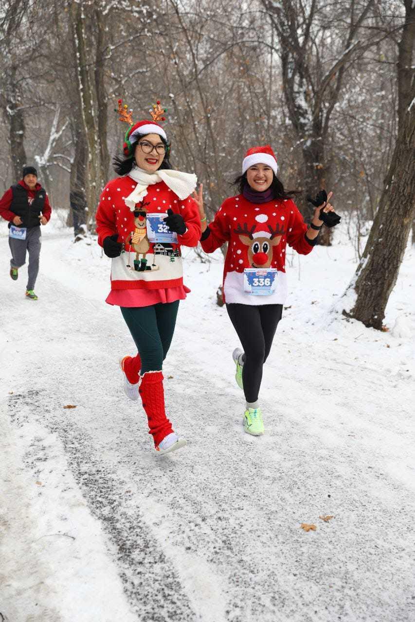 Алматинцы 1 января пробегут традиционный праздничный марафон. Фото: Управление спорта Алматы