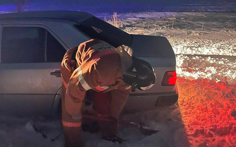 Непогода в Казахстане. Фото: МЧС РК