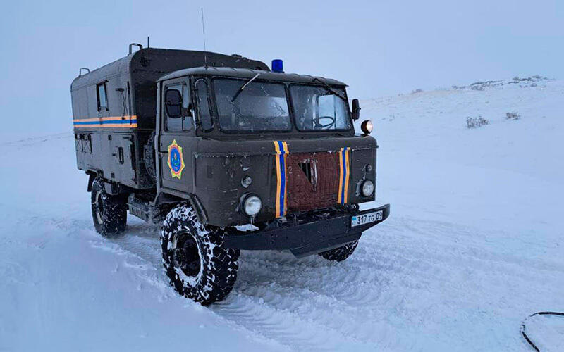 Bad weather in Kazakhstan. Images | MES RK