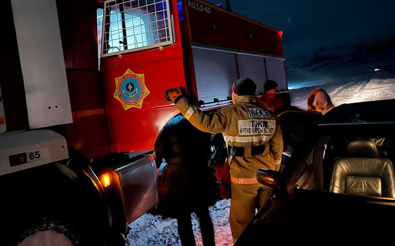 Bad weather in Kazakhstan. Images | MES RK