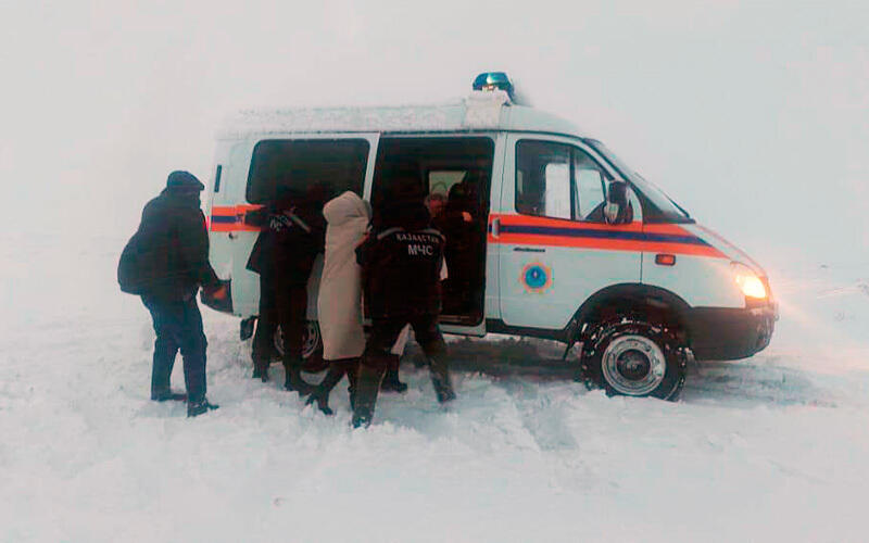 Bad weather in Kazakhstan. Images | MES RK