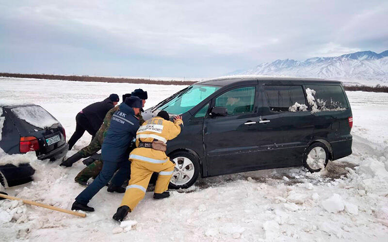 Bad weather in Kazakhstan. Images | MES RK