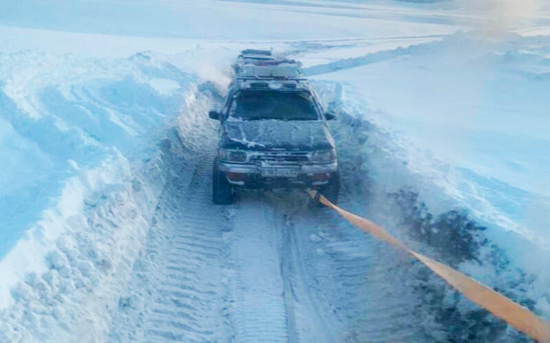 Bad weather in Kazakhstan. Images | MES RK