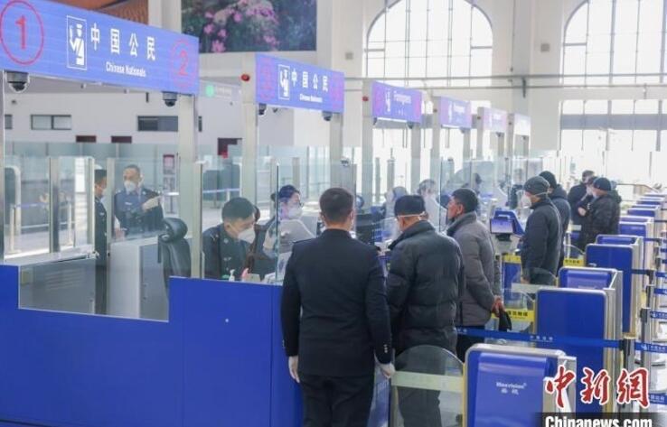 Khorgos border checkpoint resumes its work