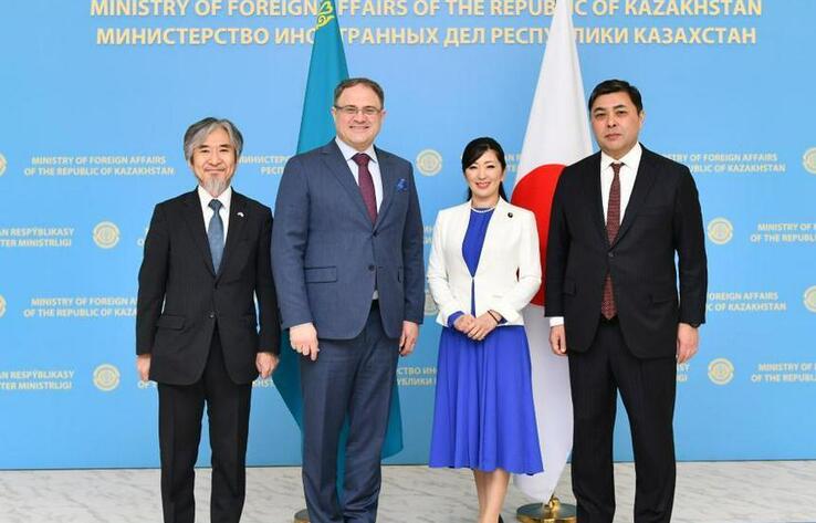 Japan keen on further strengthening of multifaceted coop with Kazakhstan
