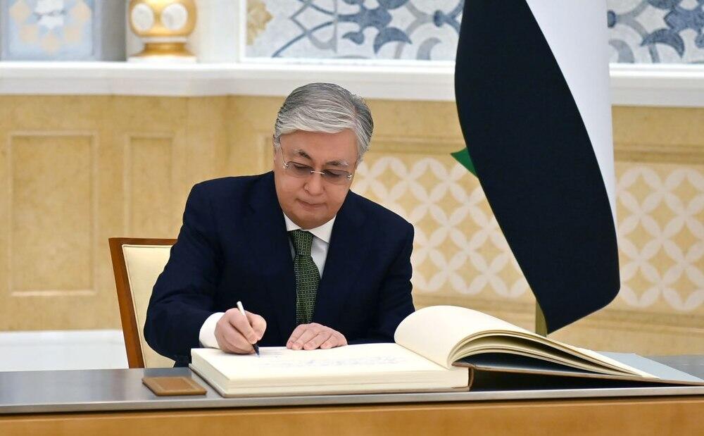 Президент Казахстана находится с официальным визитом в ОАЭ. Фото: Акорда