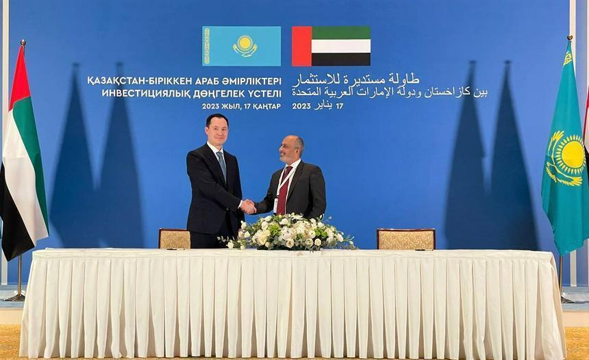 Kazakhstan, UAE sign agrts worth over $2.5bln