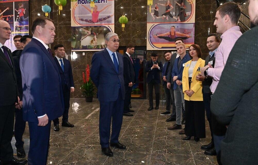 Визит главы государства в Костанайскую область. Фото: Семейно-досуговый центр для детей «Алакай» в Лисаковске / Акорда