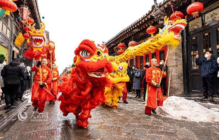 China celebrates the New Year