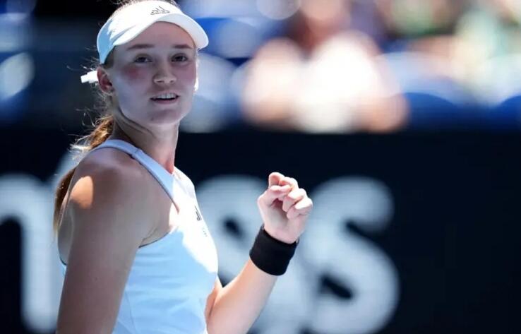 Елена Рыбакина вышла в полуфинал Australian Open - 2023