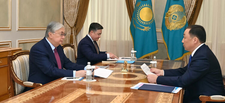 Президенту Казахстана доложили о планах развития сферы железнодорожного транспорта 