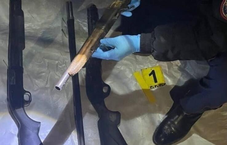 В Таразе нашли схрон с оружием, похищенным в ходе январских событий 2022 года 