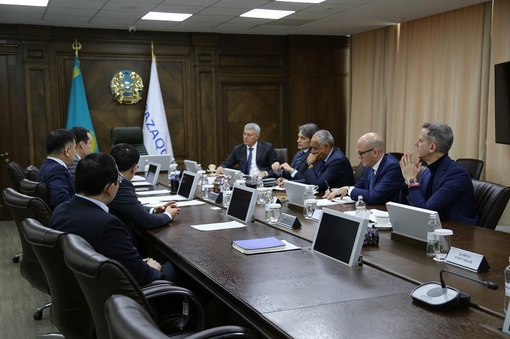 QazaqGaz, Eni discuss possibilities of gas processing cooperation