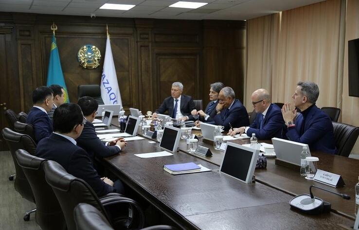 QazaqGaz, Eni discuss possibilities of gas processing cooperation