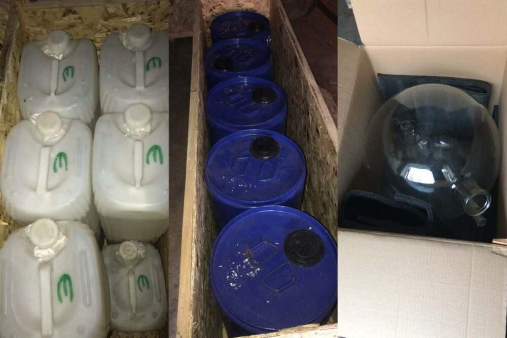 До 100 кг наркотиков в две недели производили нарколаборатории, организованные гражданами Украины в Алматы 