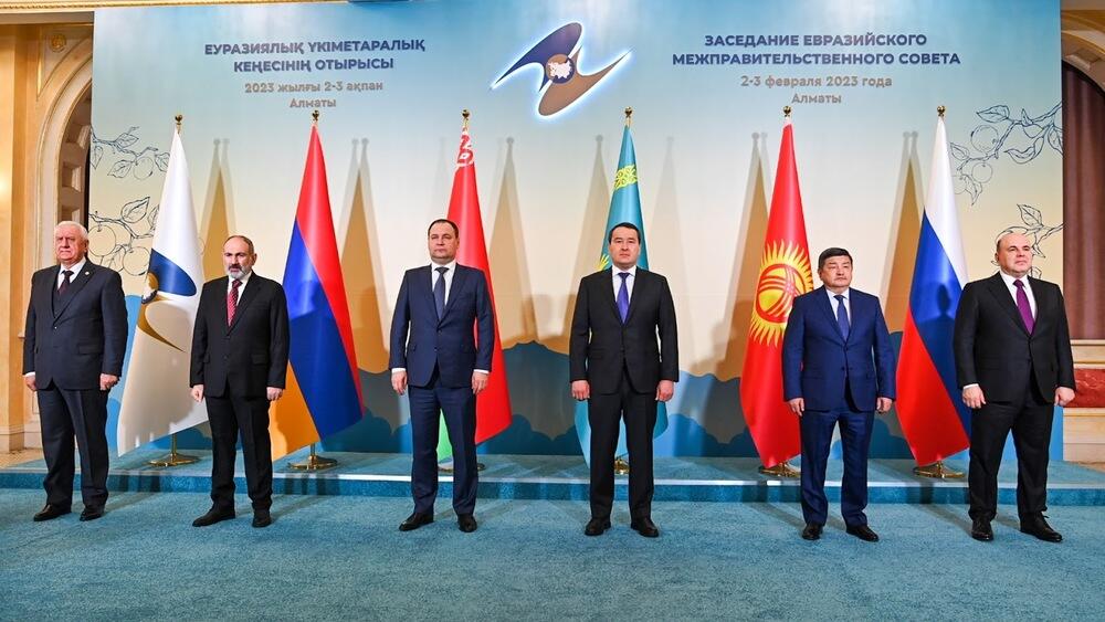 В Алматы проходит заседание Евразийского межправительственного совета в узком составе . Фото: пресс-служба премьер-министра РК