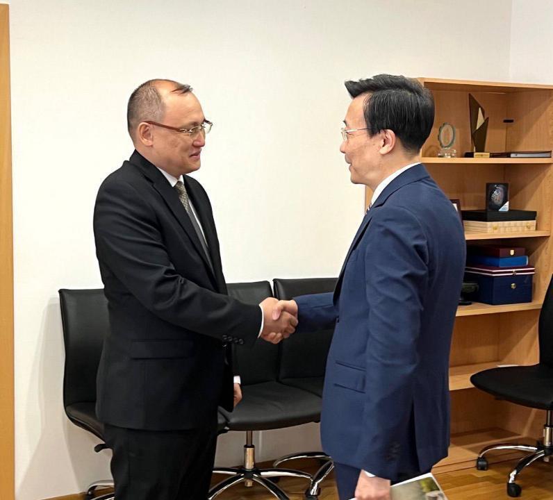Вопросы двустороннего сотрудничества Казахстана и Китая обсудили в МИД РК. Фото: пресс-служба МИД РК