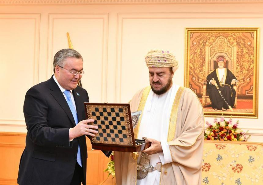 Kazakhstan, Oman discuss bilateral coop. Images | gov.kz