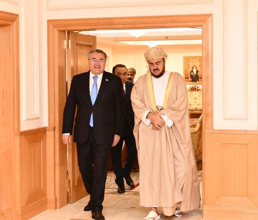Kazakhstan, Oman discuss bilateral coop. Images | gov.kz
