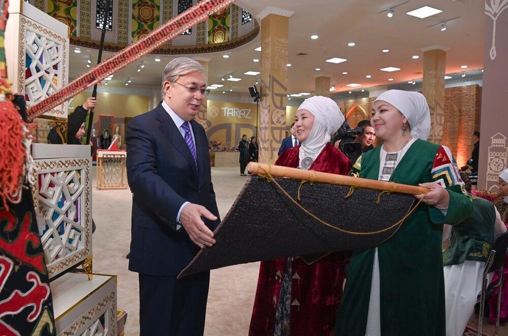 Tokayev's visit to Zhambyl region