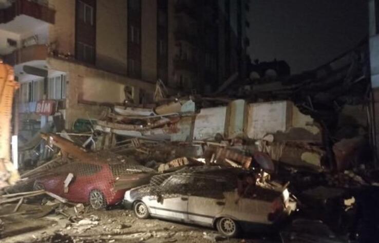 В Турции произошло сильное землетрясение
