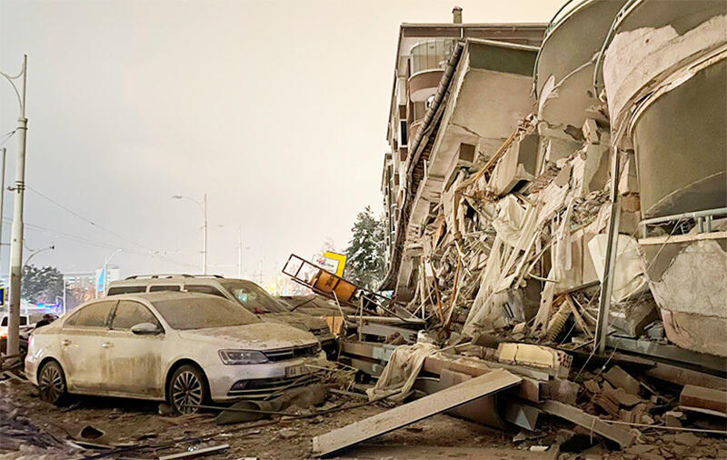Токаев выразил готовность оказать помощь Турции после землетрясения. Фото: twitter / @aa_russian