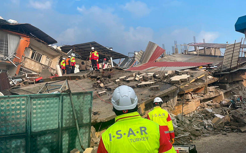 В Турции и Сирии произошло одно из сильнейших землетрясений. Фото: twitter/@ISAR_GERMANY