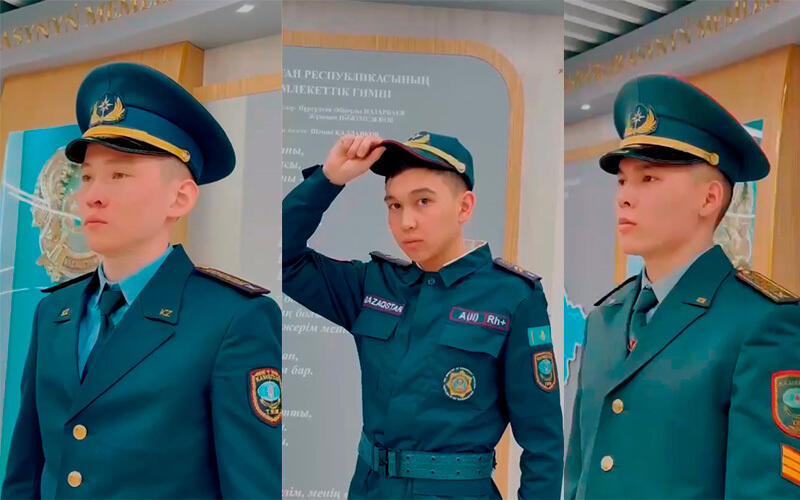 ҚР ТЖМ Мәлік Ғабдуллин атындағы Азаматтық қорғау академиясының курсанттары жаңа үлгідегі формаға көшті
