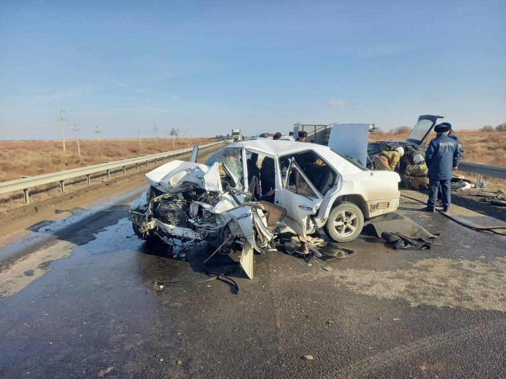 Четыре человека погибли в страшном ДТП в Кызылординской области