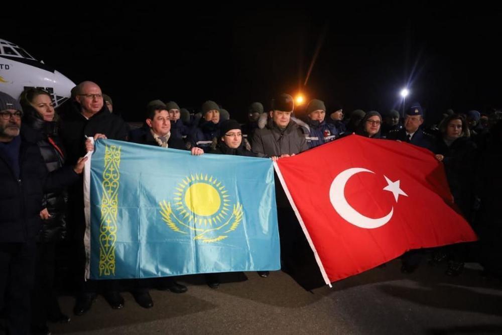 Kazakhstan and its people stood in solidairty with Türkiye - Ambassador Ufuk Ekici. Images | gov.kz