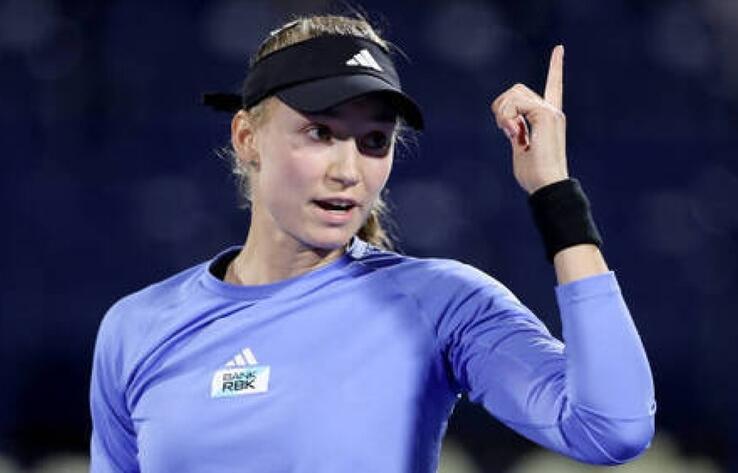 Казахстанская теннисистка Рыбакина пробилась в третий круг турнира в Дубае