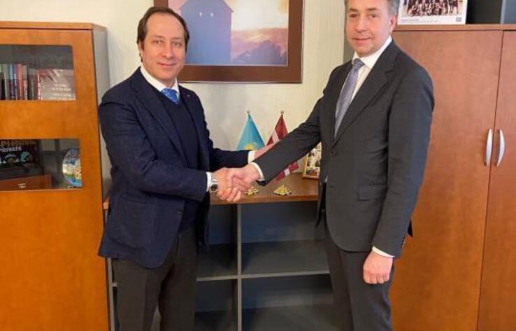 Kazakhstan, Latvia focus on parliamentary cooperation