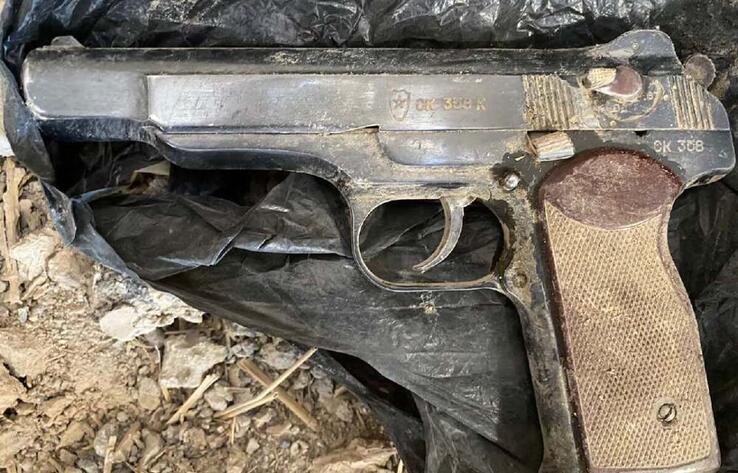 Несколько схронов с оружием обнаружили в Жетысуской области