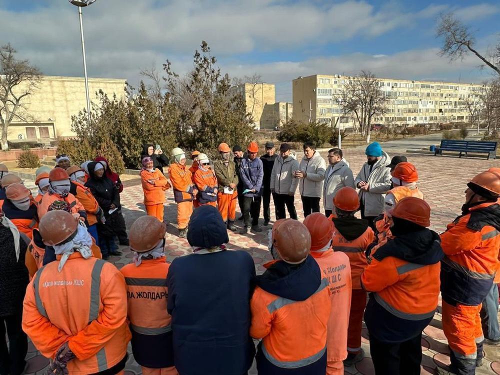 Нурбек Карасаев: Эффективно используйте свои голоса. Фото: Amanat