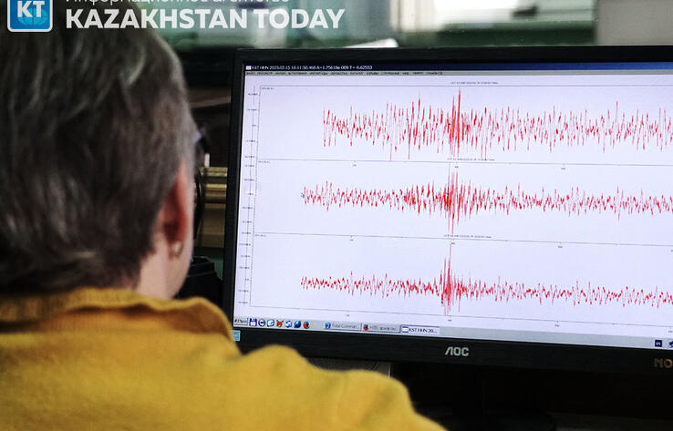 Казахстанские сейсмологи зарегистрировали землетрясение на территории Таджикистана