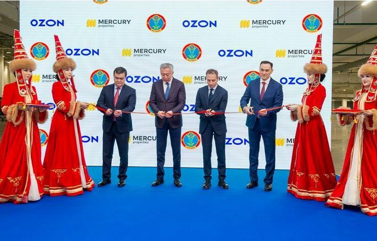 Крупнейший в СНГ фулфилмент-центр OZON открылся в Астане