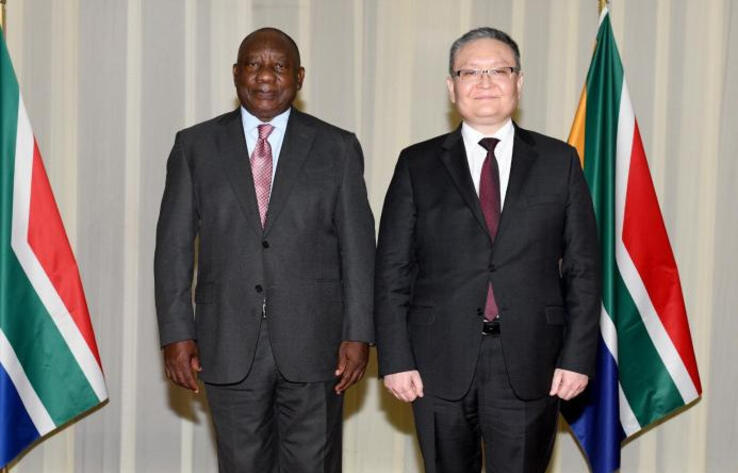 Kazakh Ambassador presents credentials to President of Republic of South Africa
