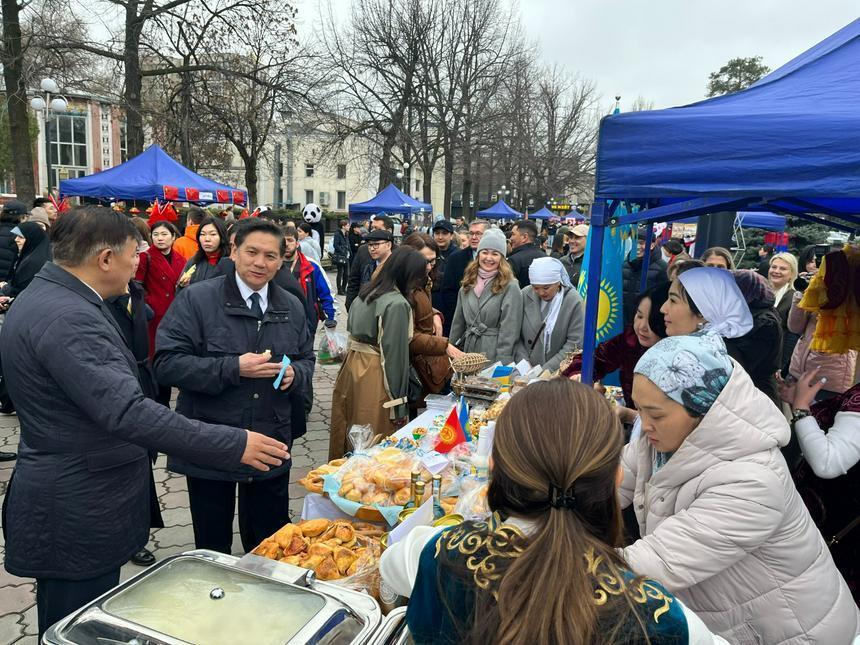 Kazakhstan takes part in charity fair in Bishkek