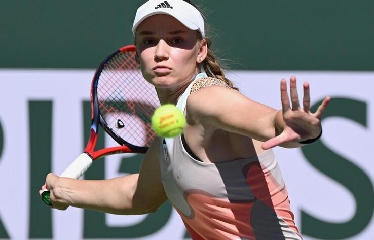 Kazakhstani Elena Rybakina storms into Indian Wells semis