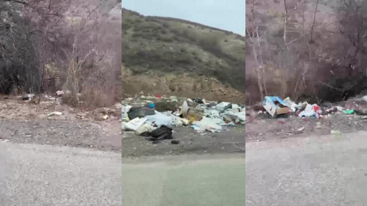 Ущелье Кок-лай-сай возле Алматы заваливают мусором