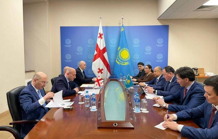 Состоялся очередной раунд консультаций между МИД Казахстана и Грузии