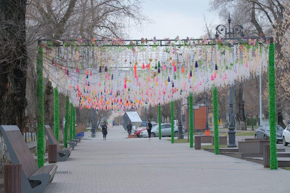 Алматы готовится к Наурызу. Фото: telegram / almaty_akimat