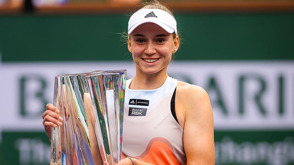 Kazakhstani Elena Rybakina wins Indian Wells title