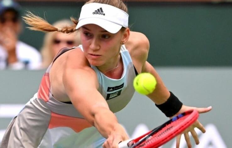 Elena Rybakina starts out strong at Miami Open