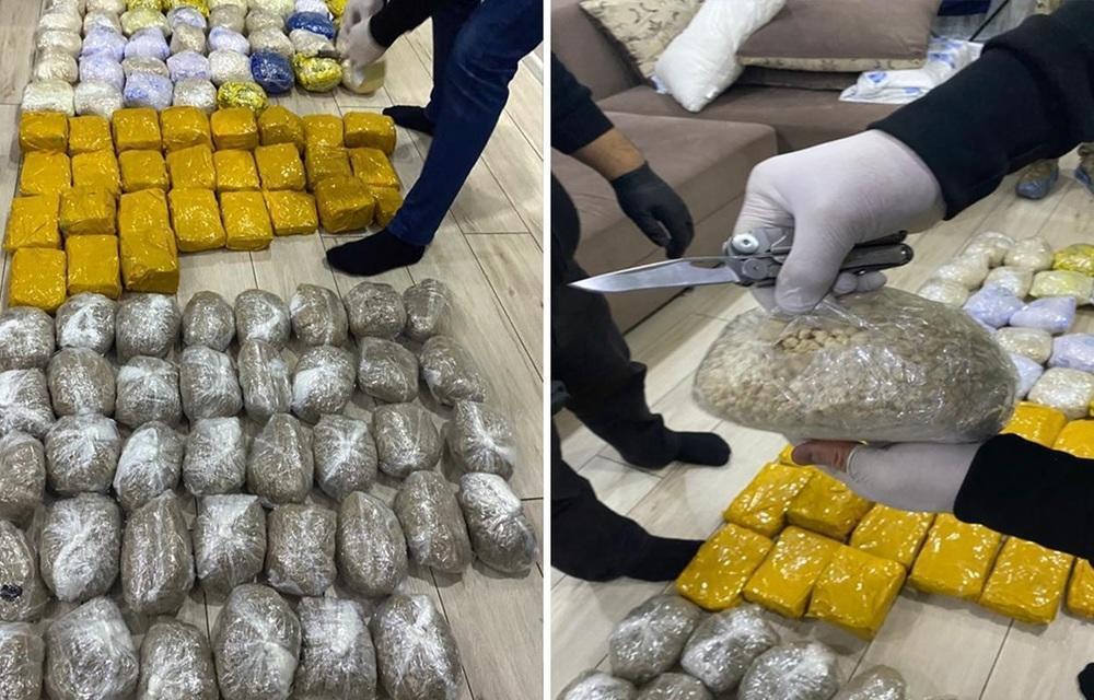 KNB officers seized over 100 kilograms of heroin