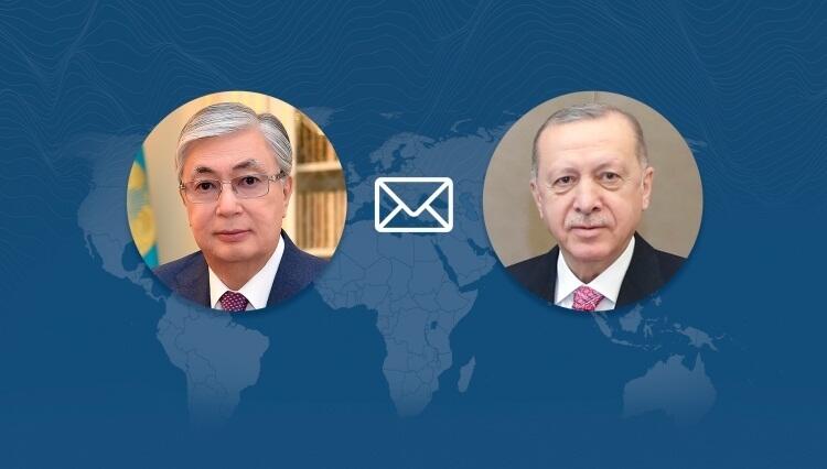 Turkish President Erdoğan thanks Tokayev for providing aid to quake-hit Türkiye
