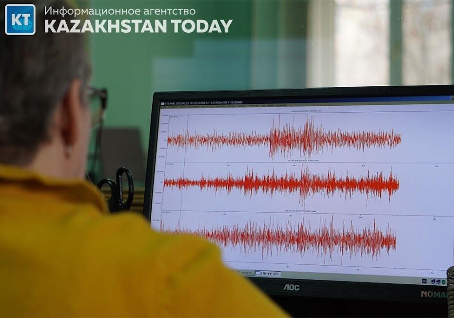 На территории Казахстана произошло землетрясение магнитудой 3,6