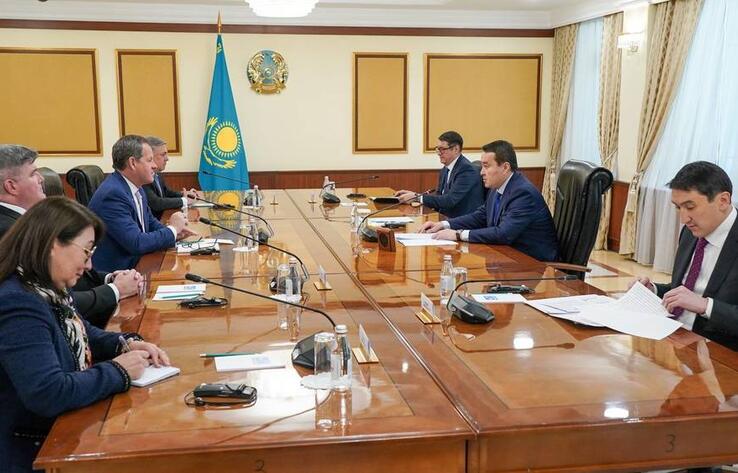 Премьер-министр РК встретился с представителями "Шеврон"
